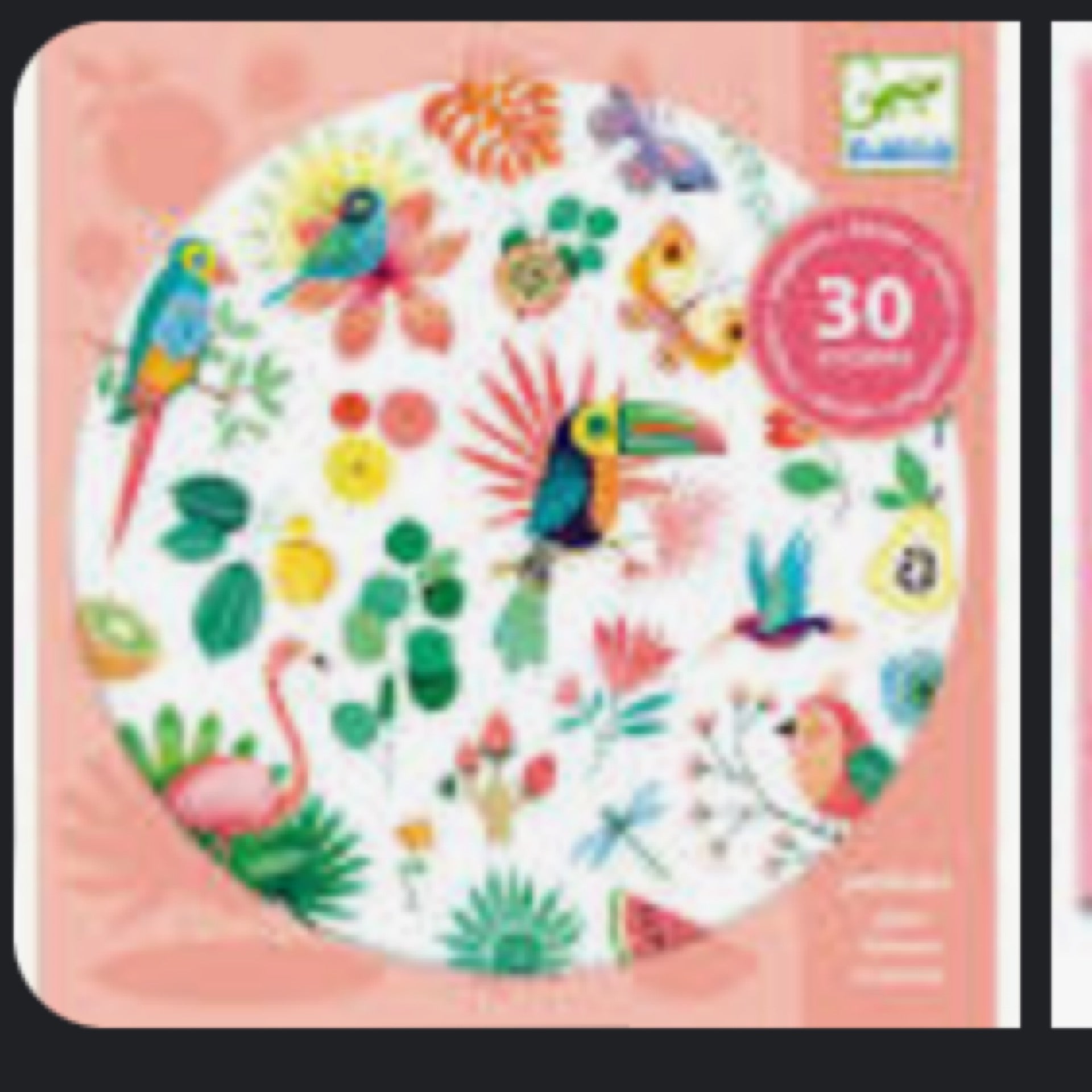 30 Glitter Stickers | RPS Toys