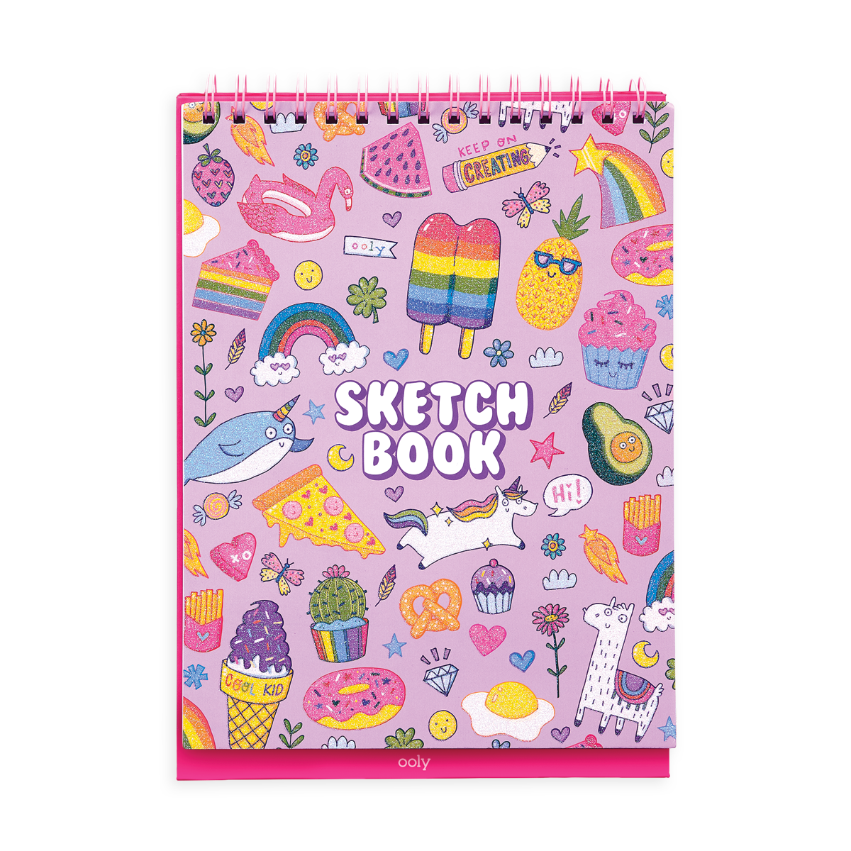 Ooly Sketch Show Standing Sketchbook Cute Doodle World