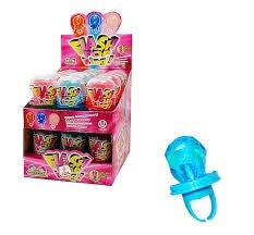 Kidsmania Flashing Light Up Ring Lollipop