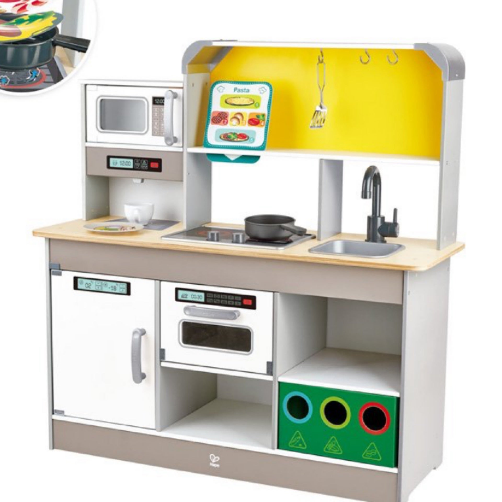 Deluxe Kitchen Playset With Fan Fryer