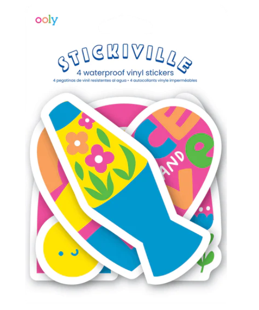Stickiville Stickers - Peace and Love