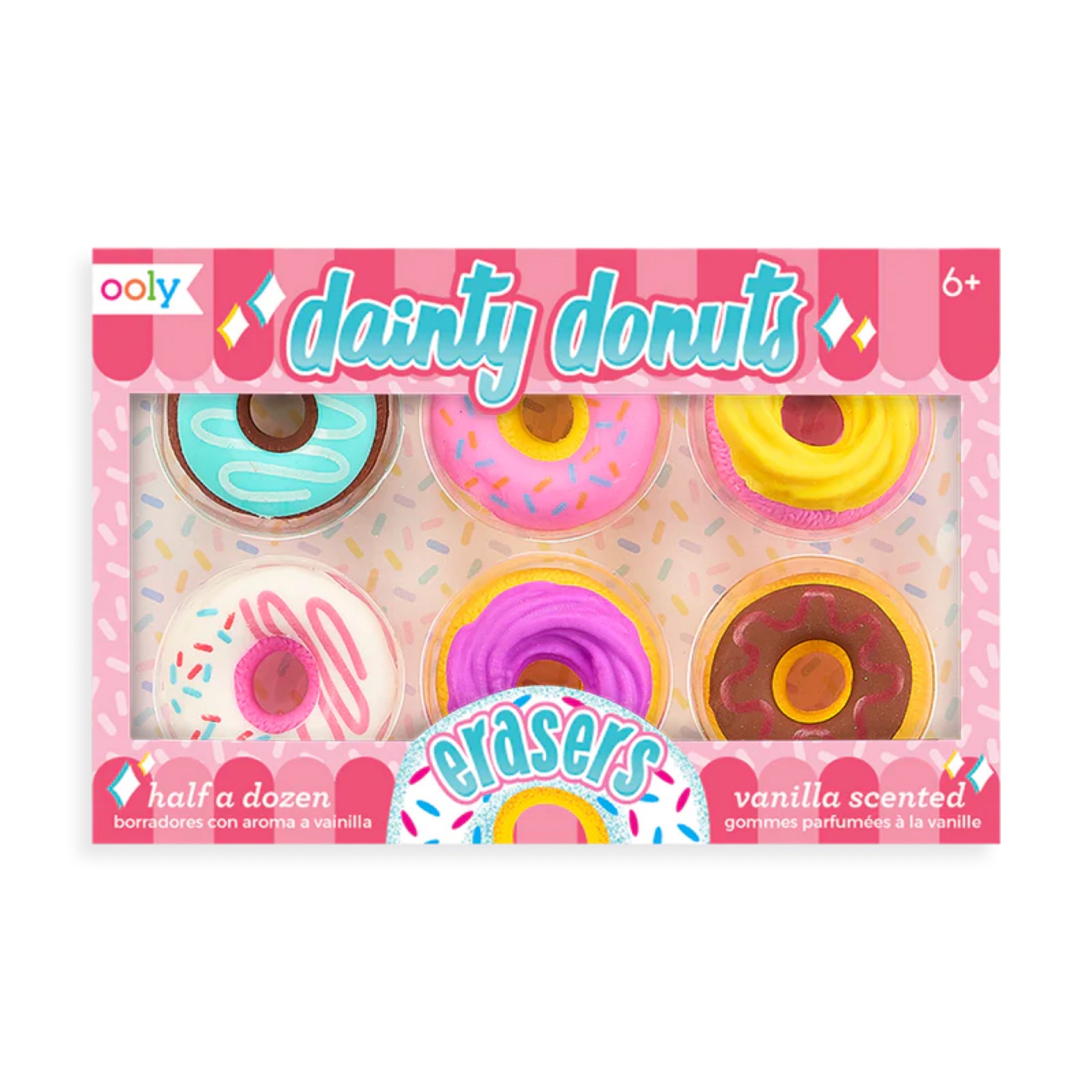 Dainty Doughnuts Erasers