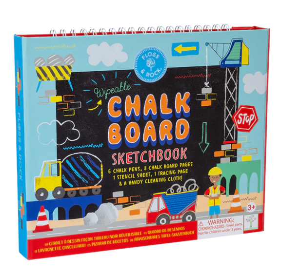 Wipeable Chalk Board Construction