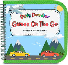 Daily Doodler Games on the Go Activity Book