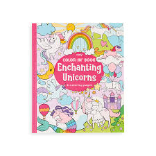 Color In Book Unicorns