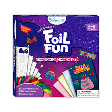 Foil Fun: Card Making Set | No Mess Art Kit (Ages 4-9)