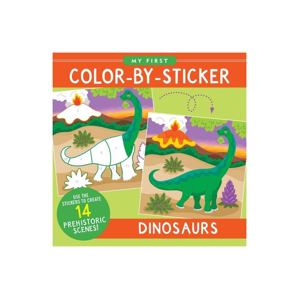Dinosaurs First Color by Sticker Book | RPS Toys